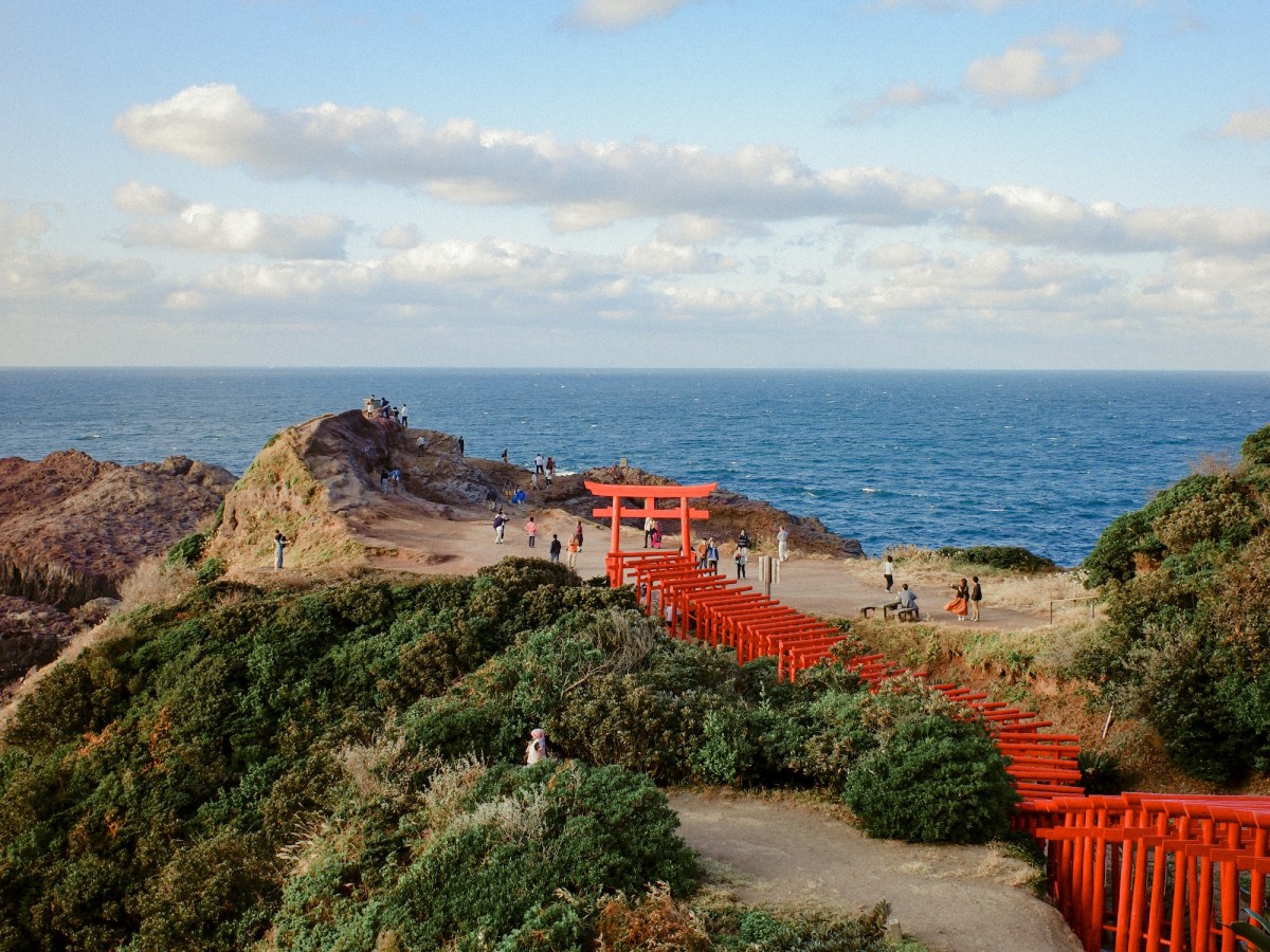 【日本】山口縣絕景 元乃隅稻成神社 角島大橋&nbsp;唐戶市場